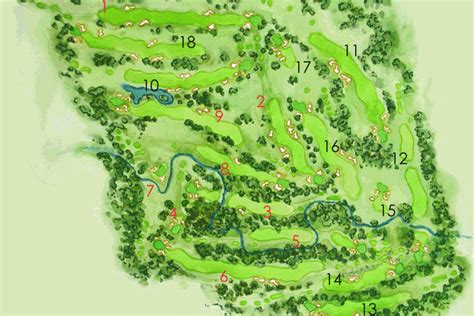 This visualization compares golf courses based off the degree to which different golfer attributes — such as driving distance — predict who performs well at each course. Olympia Fields Country Club - North Course: Chicago ...