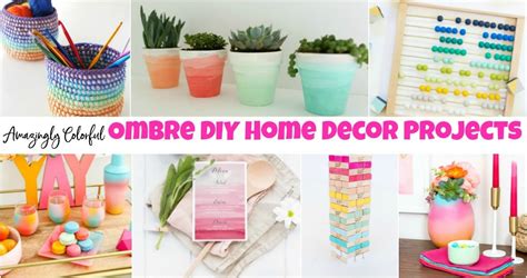 Amazingly Colorful Ombre Diy Home Decor Projects To Inspire You