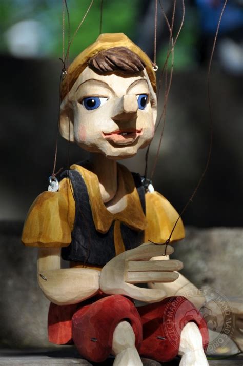 Pinocchio Hand Carved Marionette Puppet L Size Puppets Marionette