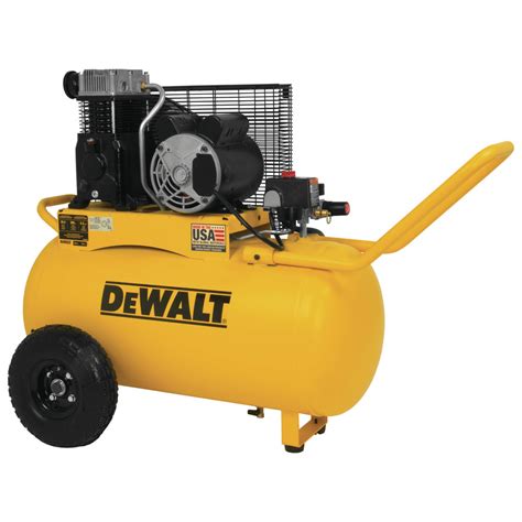 Dewalt Dxcm201 2 Hp 20 Gallon Oil Lube Hotdog Air Compressor Cpo Dewalt