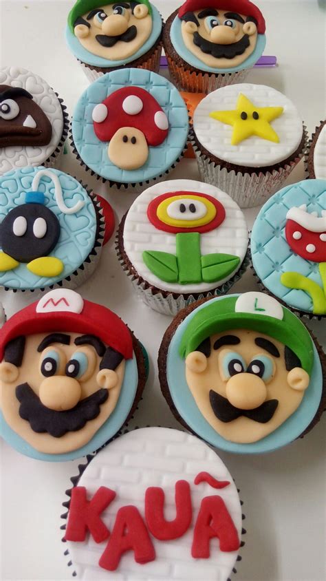 Cupcakes Mario Bros Bolo Do Mario Festa De Super Mario Festa De