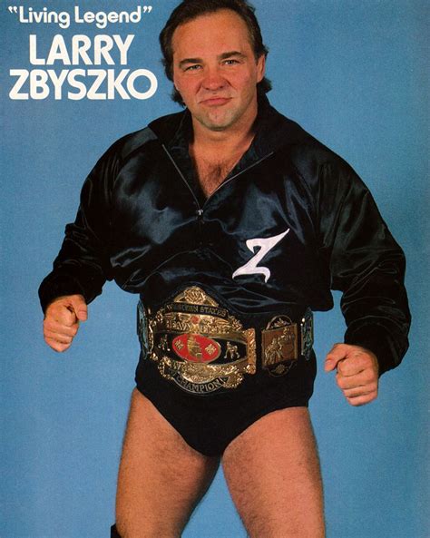 Larry Zbyszko Larry Zbyszko Living Legends Wrestling