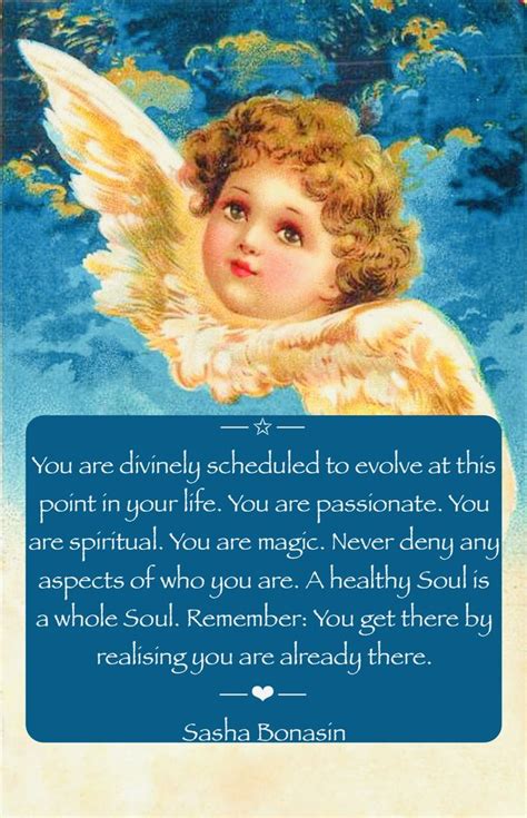 Daily Angel Message By Sasha Bonasin Angel Messages Angel Cards