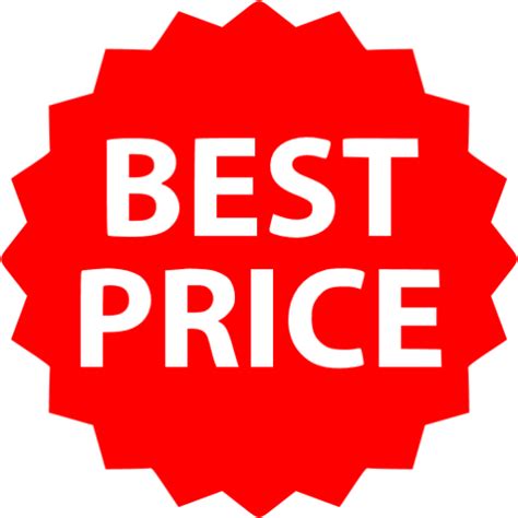 Red Best Price Badge Icon Free Red Badge Icons