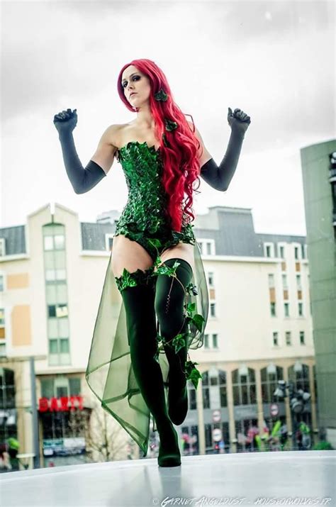 Poison Ivy By Leelookris On Deviantart Ivy Costume Poison Ivy