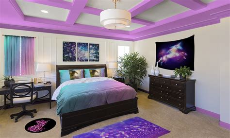 It brings no wonder that many people wish to produce this bedroom style. Unicorn Bedroom Ideas