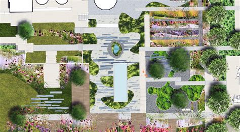 Residential Landscape Masterplan Concept Landscape Architects Urban