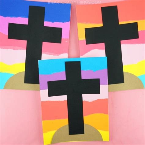 Easter Cross Craft Simple And Easy Easter Cross Craft For Kids I