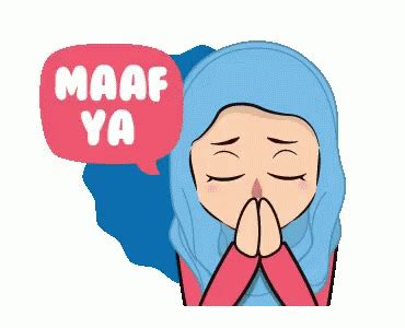 Pilih saat yang tepat untuk meminta maaf. Terbaru 30 Gambar Kartun Muslimah Lucu Dan Kata Kata ...