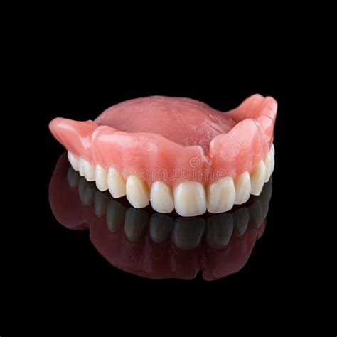 Complete Maxillary Denture Stock Image Image Of Macro 206763567