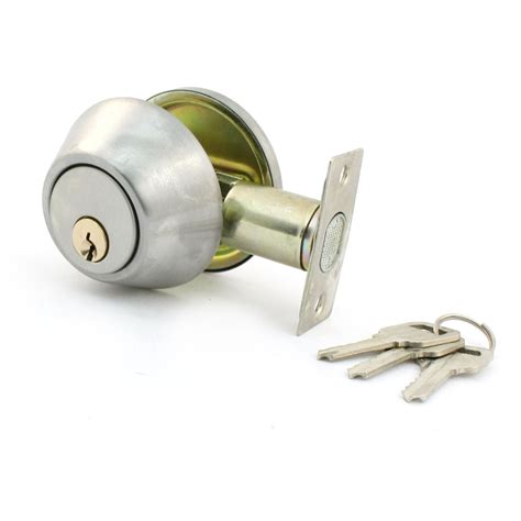 House Bedroom Metal Round Knob Security Door Locks With Keys Gate