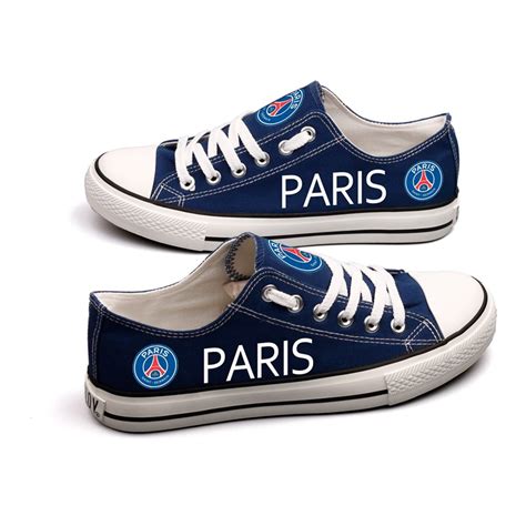 Paris Saint Germain Team Canvas Sneakers Thetsports Store
