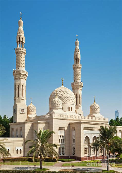 Jumeirah Mosque Dubai United Arab Emirates Photograph By Neale And