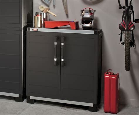 Rousseau metal garage cabinets and toolbox! KETER XL GARAGE BASE CABINET