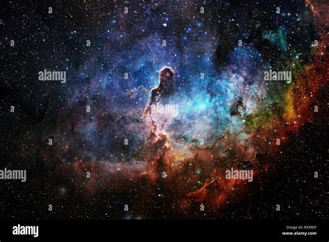 Starfield Stardust And Nebula In Endless Beautiful Universe Elements