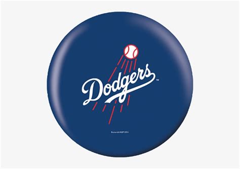 Otb Mlb Los Angeles Dodgers Logo Bowling Ball Ph