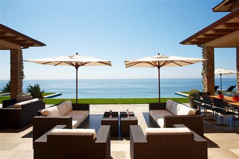 Beachfront property is glamorous and highly desired. MariSol Malibu Beach House in California by Berkus Design ...