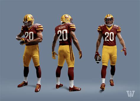 The national football league's washington franchise will change the redskins name and logo, the team announced monday. This Washington Football fan created the ultimate design ...