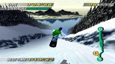 1080° Snowboarding Crystal Lake N64 Gameplay Video Dailymotion