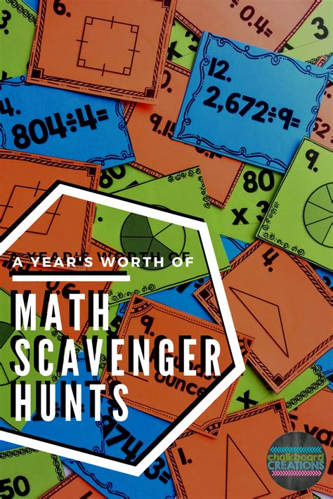 Math Scavenger Hunts For A Fun Engaging Activity In The Classroom