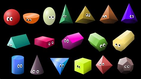 What Shape Is It 2 3d Shapes Learn Geometric Shapes