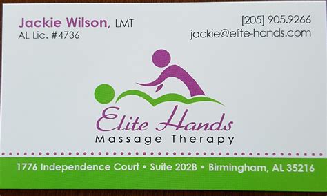 Elite Hands Massage Therapy Rolling Out