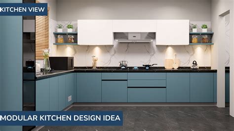 Modular Kitchen In Matt Finish I Kitchen Design Idea I Modular Kitchen