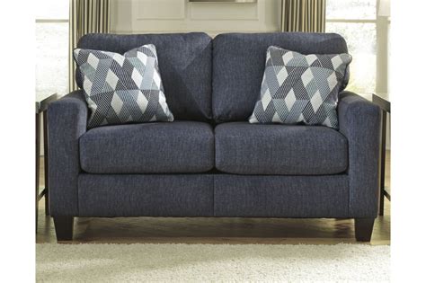 Dark gray ashley brand sofa/couch and loveseat. Burgos Loveseat | Ashley Furniture HomeStore | Furniture ...