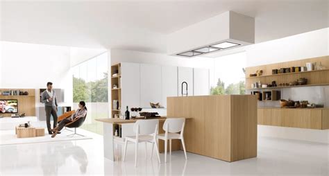 This connected counter and table is just stunning! 15 Amazing modern kitchen/dining rooms - European Kitchen ...