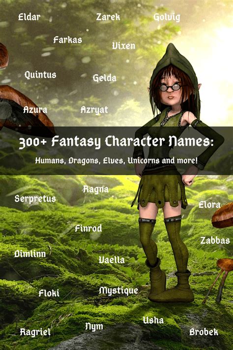 Fantasy Name Generator 100000 Fantasy Names