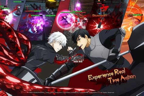Tokyo Ghoul Dark War Official Mobile Game Based On Dark Fantasy Anime Launches Mmo Culture