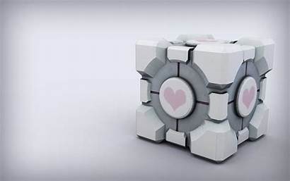 Portal Cube Companion Background