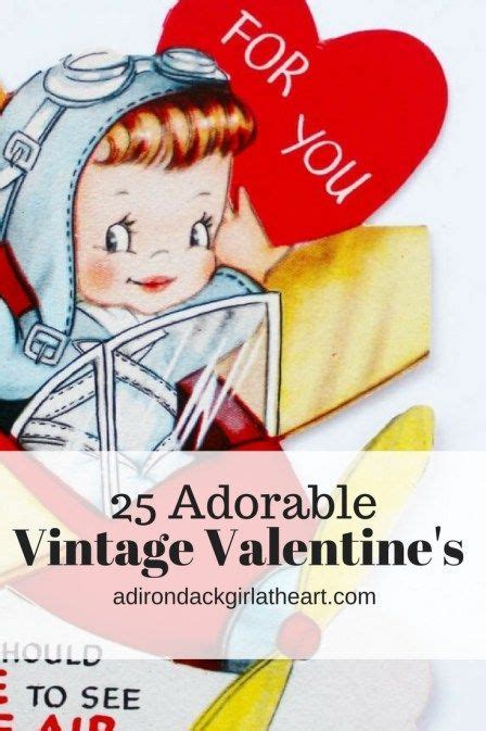 25 Adorable Vintage Valentines Blog Hop And Link Party • Adirondack