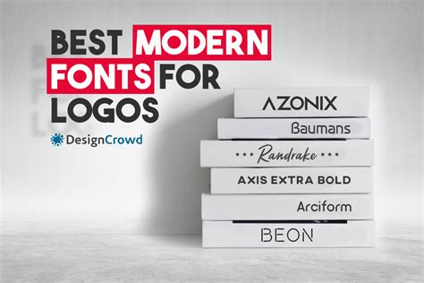 The Best Modern Fonts For Logos In
