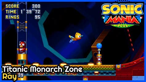 Sonic Mania Titanic Monarch Zone Acts 1and2 Ending And Credits Mania
