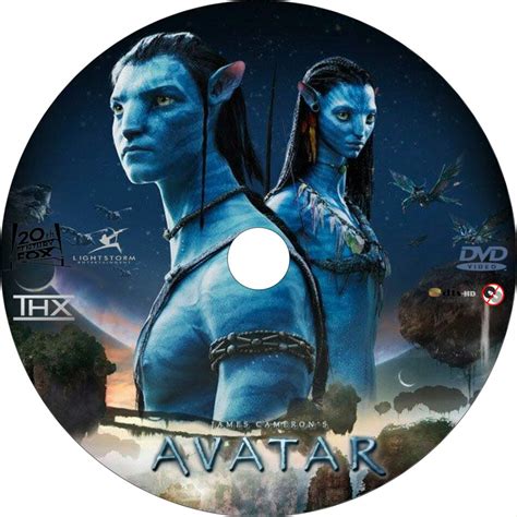 Avatar 2009 Custom Dvd Labels Dvdcovercom