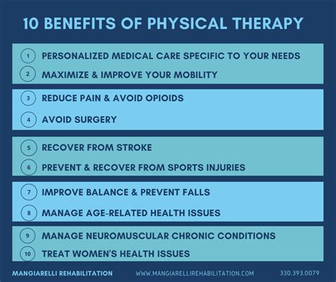 10 Benefits Of Physical Therapy Mangiarelli Rehabilitation