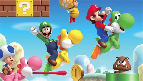 New Super Mario Brothers Wii 2 Players Bingersub