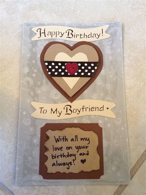 Boyfriend Birthday Card Ubicaciondepersonascdmxgobmx