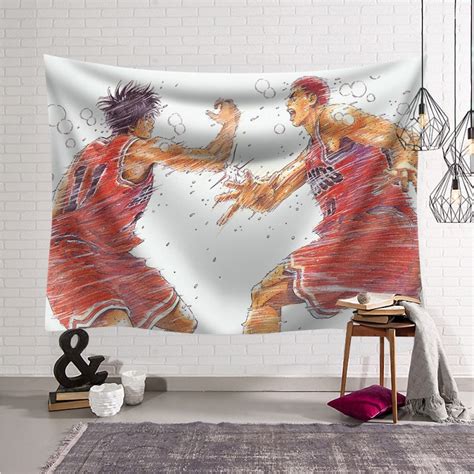 Basketball Wall Tapestry Polyester Wall Tapestry Polyester Beach