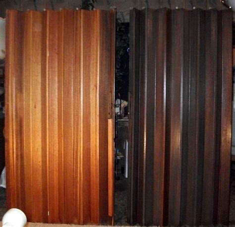 Wood Accordion Folding Door Room Divider
