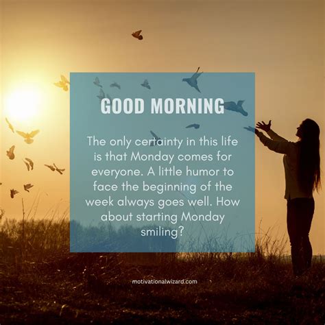 Good Morning Monday Quotes Start Week With Positivity