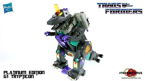 Video Review Of The Transformers Platinum Edition G1 Trypticon Youtube