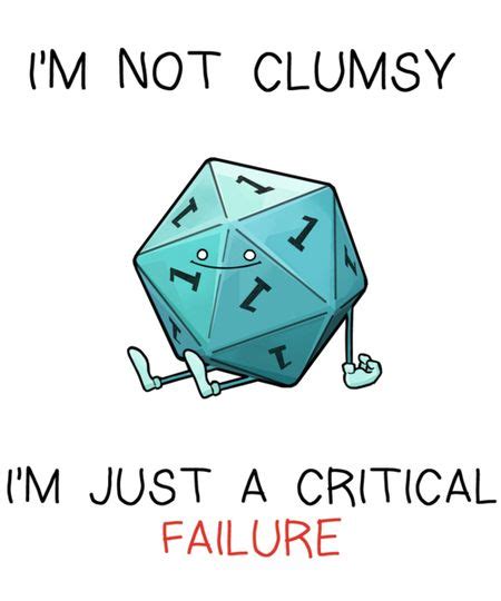 Critical Failure From Qwertee Day Of The Shirt Dnd Funny Dungeons And Dragons Art Dungeons