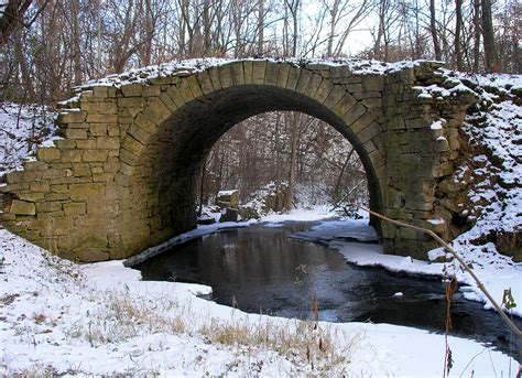 Old Stone Arch Bridge Stillwater Crossing Over Browns C Flickr