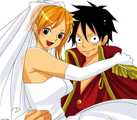 Nami And Luffy Wedding