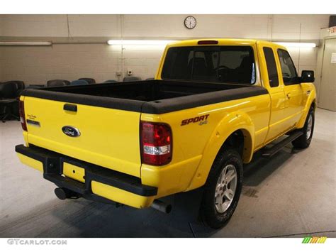 2006 Screaming Yellow Ford Ranger Sport Supercab 4x4 23906872 Photo 8