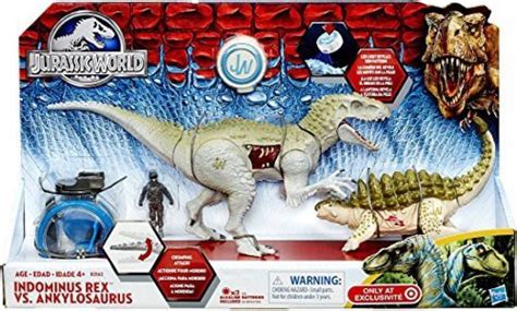 Jurassic World Capture Vehicle Indominus Rex Vs Ankylosaurus Capture