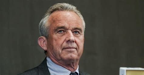 Robert Kennedy Jr Nonprofit Removed From Facebook Over Misinformation