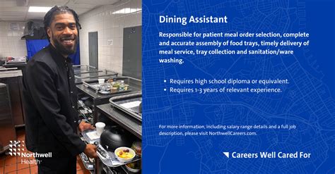 Take Your First Step Toward A Career In Hospitality At Northwell Health